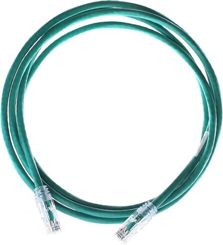 panduit utpsp7gry الفئة -6 من 8 موصلات توصيل سلالة صحيح تصحيح التمهيد ، 7 أقدام ، أخضر in Kuwait