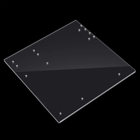 Acrylic Computer Case, Open Frame Transparent DIY Base Stand for MATX Motherboard Support, Customizable PC Case Stand with Overlock-Free Design in Saudi Arabia
