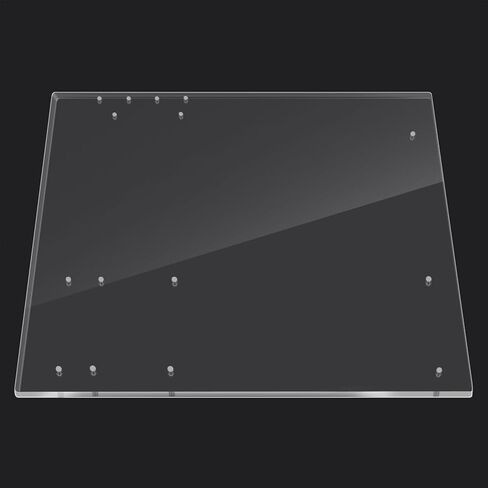 Acrylic Computer Case, Open Frame Transparent DIY Base Stand for MATX Motherboard Support, Customizable PC Case Stand with Overlock-Free Design in Saudi Arabia