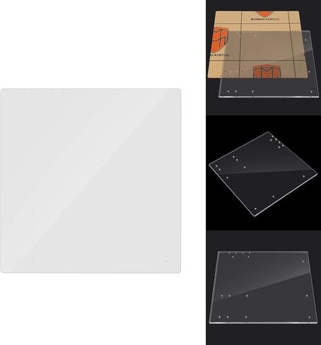 Acrylic Computer Case, Open Frame Transparent DIY Base Stand for MATX Motherboard Support, Customizable PC Case Stand with Overlock-Free Design in Saudi Arabia