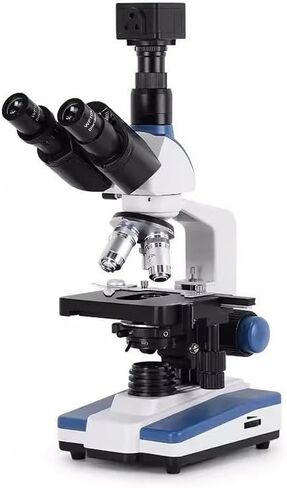 Microscope Kit 40X-2500X USB Professional Compound Biological Microscope w/Adjutable Mechanical XY 3D Stage for Educational Science Lab Microscope Lens Adapters in Saudi Arabia