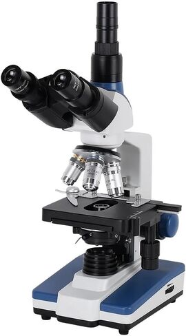 Microscope Kit 40X-2500X USB Professional Compound Biological Microscope w/Adjutable Mechanical XY 3D Stage for Educational Science Lab Microscope Lens Adapters in Saudi Arabia