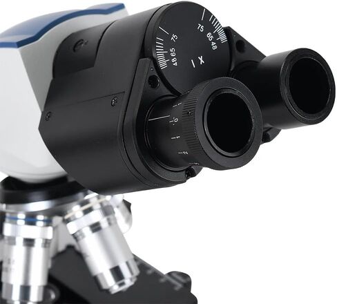Microscope Kit 40X-2500X USB Professional Compound Biological Microscope w/Adjutable Mechanical XY 3D Stage for Educational Science Lab Microscope Lens Adapters in Saudi Arabia