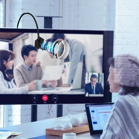 8MP Webcam, Auto Focus USB Camera with Built in Microphone, Type C Computer Camera for Live Streaming, Video Conferencing, OS X Android in Kuwait