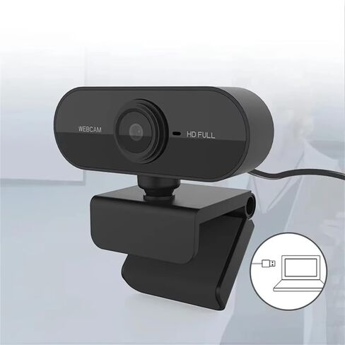 2K 1080P 720P 480P High Resolution Webcam with Wide Angled for Content Creators and Video Calls Noise Cancelling Microphones in Saudi Arabia