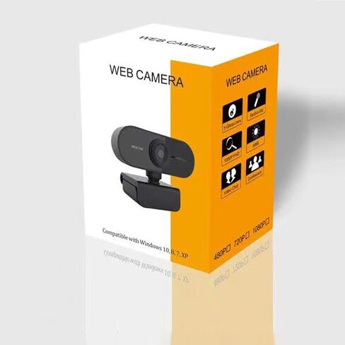 2K 1080P 720P 480P High Resolution Webcam with Wide Angled for Content Creators and Video Calls Noise Cancelling Microphones in Saudi Arabia