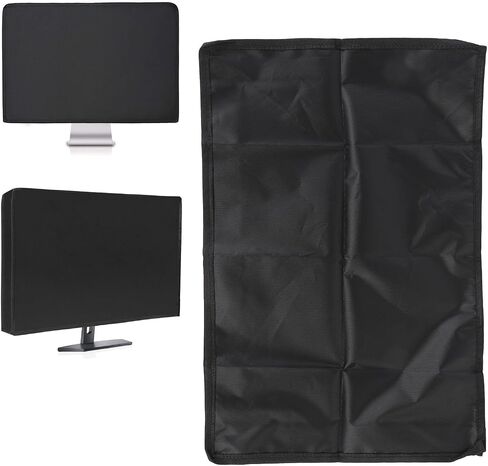 Universal Monitor Cover Computer Display Dust Cover, Thick 420D Oxford Cloth Silver Coated Rain Proof Computer Screen Protective for LCD HD Panel TV (61 * 46 * 8cm) in Saudi Arabia