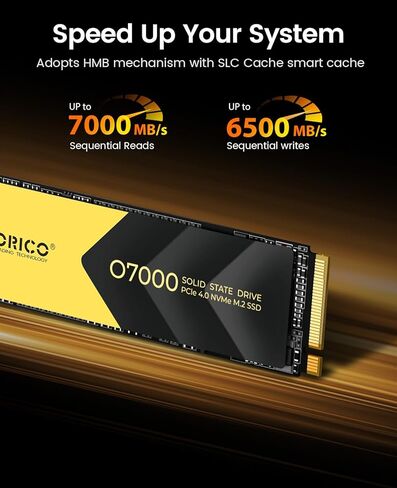 Orico H500 Raceline Champion DDR5 RAM 32GB و O7000 O7000 1TB NVME SSD PCIE 4.0 حزمة للألعاب عالية السرعة وبناء الأداء in Saudi Arabia