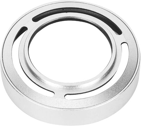 zopsc lhx10 عدسة عدسة الكاميرا ل fuji x10 x20 x30 ، hollow metal camera lens hood ، استبدال المظهر الجميل المدمج (أسود) in Saudi Arabia