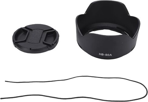Gugxiom HB-90A عدسة العدسة قابلة للانعكاس الظل ل Z DX 50-250 مم f/4.5 إلى 6.3 VR/50mm f/1.8 s ، مع غطاء عدسة 62 مم in Saudi Arabia