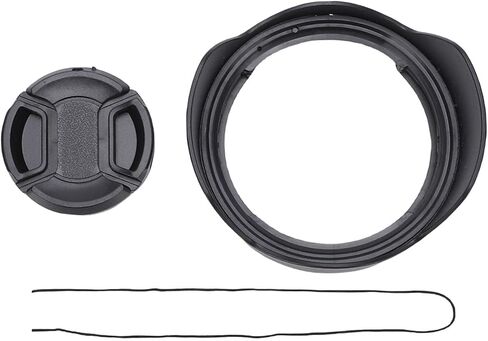 Gugxiom EW 65B Lens Hood Replace for RF 24mm F1.8 ، عدسة عكسية الظل استبدال EW 65B ، مع غطاء 43 مم in Saudi Arabia