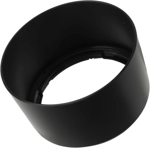 85mm Bayonet Lens Hood, ABS Reversible Lens Hood, ET 77 Bayonet Mount Camera Lens for RF 85mm F2 Macro is Lens Black in Saudi Arabia