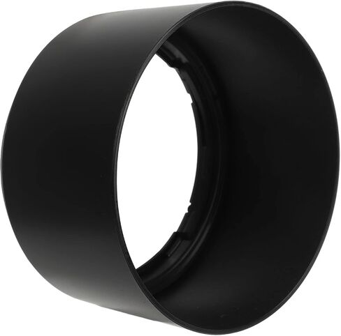 85mm Bayonet Lens Hood, ABS Reversible Lens Hood, ET 77 Bayonet Mount Camera Lens for RF 85mm F2 Macro is Lens Black in Saudi Arabia