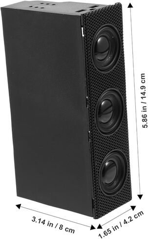 مكبرات صوت أجهزة الكمبيوتر المحترفة المحيطة بالجهاز الأمامي CASE CASE BLACK STEREO in Saudi Arabia