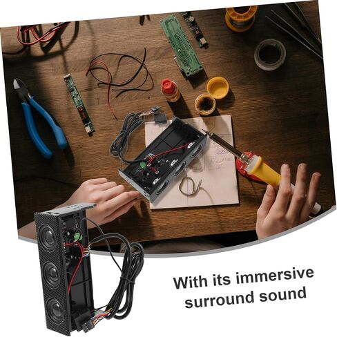مكبرات صوت أجهزة الكمبيوتر المحترفة المحيطة بالجهاز الأمامي CASE CASE BLACK STEREO in Saudi Arabia