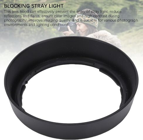 Gugxiom HB-20 Lens Hood Fit for AF 28-80mm / f3.3-5.6, Lens Shade Replaces AF 28-80mm f / 3.3-5.6G Hood, with 58mm Cap Cover, Anti Glare Matte Coating in Saudi Arabia