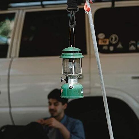 Shappy Canopy Hanging Clips Tent Clips for Booth Displays Camping | Adjustable Straps with Metal Hooks, Hanging Signs Lanterns Bags, Tent Shade Accessories Vendor Booth Events Camping in Kuwait