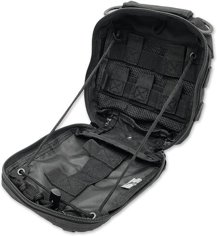 Lightning X Products Premium Nylon Molle الطوارئ ، مثالية للمسعفين التكتيكيين ، العسكريين ، المتحمسين في الهواء الطلق (8 "× 6.5" × 3 ") in Saudi Arabia