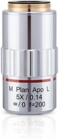 أدوات ملحقات المجهر 2x 5x 10x 20x 50x m plan apo مسافة عمل طويلة الهدف الهدف من المجهر المعدني اللانهائي المنهج الشرائح المجهر (50x) in Saudi Arabia