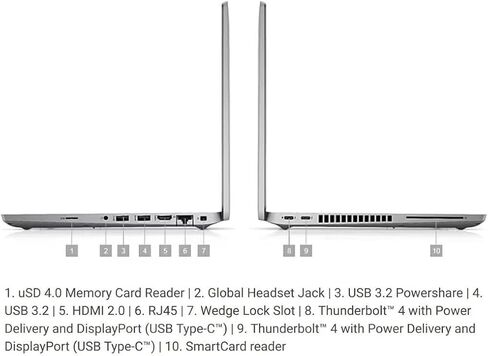 Dell Latitude 5420 Business Laptop Intel Core I7-1185G7 32GB RAM 512GB SSD 14 بوصة HD Display Thunderbolt 4 Windows 11 Pro (متجدد) in Saudi Arabia