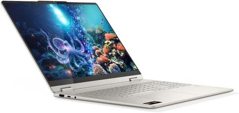 Lenovo Yoga AI Powered 2-in-1 كمبيوتر محمول 16.0 "شاشة تعمل باللمس IPS Wuxga (Amd Ryzen AI 7 350 ، 16GB LPDDR5X ، 1TB M.2 PCIE SSD ، Lacklit KB ، Photeprint ، WIFI 7 ، Win 11 Pro) W/DKZ USB Port Expander in Kuwait