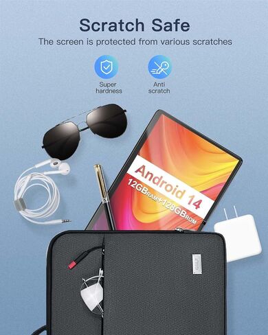واقي شاشة 2 عبوة لـ ATMPC IT-801B Android 14 Tablet 10 بوصة ، زجاج مقسّن 9H من أجل ATMPC IT-801B مضاد للقرعة ، خالية من الفقاعات ، وضوح HD in Kuwait
