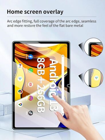 Screen Protector for SGIN T12S Tablet 12 inch Android Tablets, Anti-Scratch 9H Hardness Touch Sensitive 2.5D Rounded Edges Bubble Free Easy to Install,2 Pack. in Saudi Arabia
