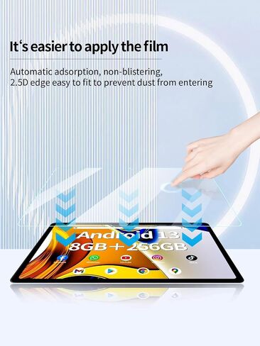 Screen Protector for SGIN T12S Tablet 12 inch Android Tablets, Anti-Scratch 9H Hardness Touch Sensitive 2.5D Rounded Edges Bubble Free Easy to Install,2 Pack. in Saudi Arabia