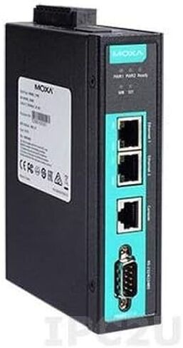 Moxa MGate 5114-T 1-Port Modbus RTU/ASCII/TCP/IEC 101-to-IEC 104 Gateways, for Protocol Conversion, 1 Serial Port, 2 Ethernet Ports, -40 to 75°C Operating Temperature in Saudi Arabia