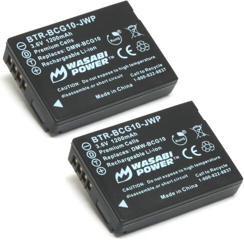 بطارية Wasabi Power لـ Panasonic DMW-BCG10 (حزمة) in Saudi Arabia