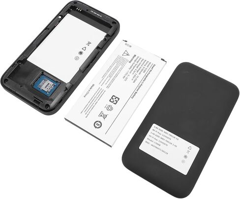 DPOFIRS 5G Mobile Hotspot Router مع فتحة بطاقة SIM للسفر المنزلي ، دعم 16 جهازًا ، 6100 مللي أمبير في الجهاز in Saudi Arabia