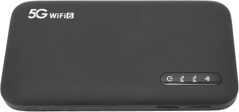 DPOFIRS 5G Mobile Hotspot Router مع فتحة بطاقة SIM للسفر المنزلي ، دعم 16 جهازًا ، 6100 مللي أمبير في الجهاز in Saudi Arabia