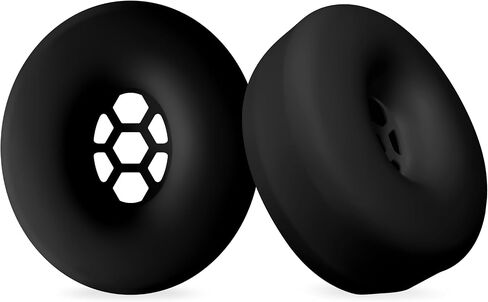 Geiomoo Silicone Earpads for Beats Solo3 Headphones, Replacement Ear Cushions Cover (Black) in Kuwait