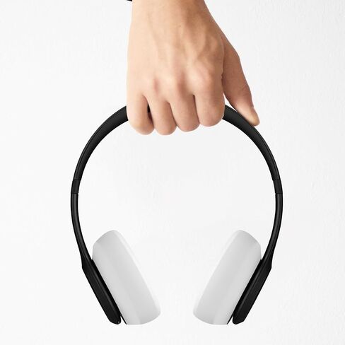 Geiomoo Silicone Earpads for Beats Solo3 Headphones, Replacement Ear Cushions Cover (Black) in Kuwait
