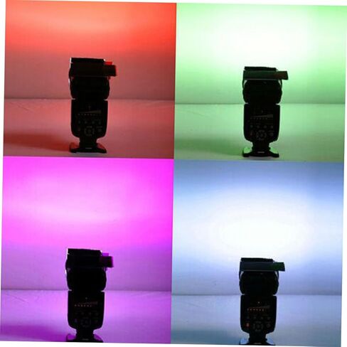 Gadpiparty 3pcs Colors Gel Filter Kit for Camera Flash Lightweight Filters for Professional Photography and Effects in Saudi Arabia