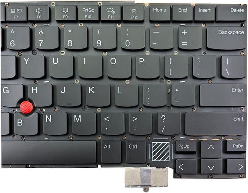 BestParts Backlit Laptop Keyboard Replacement for Lenovo Thinkpad X1 Carbon 12th Gen 2024 Gen 12 Type 21KC Type 21KD US Layout with TrackPoint Black Without Frame in Saudi Arabia