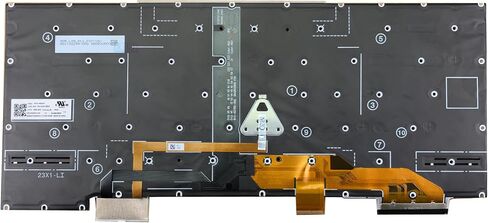 BestParts Backlit Laptop Keyboard Replacement for Lenovo Thinkpad X1 Carbon 12th Gen 2024 Gen 12 Type 21KC Type 21KD US Layout with TrackPoint Black Without Frame in Saudi Arabia