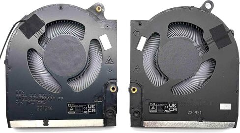 BestParts New CPU+GPU Cooling Fan Replacement for Dell Alienware M15 R6, M15 R7, 15.6" Gaming Laptop Series, P/N: EG75071S1-C210-S9A EG75071S1-C200-S9A, DFSCM227163929 DFSCK22D058839, 12V Fan in Saudi Arabia