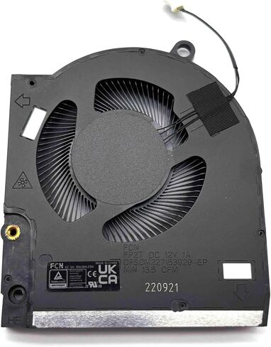 BestParts New CPU+GPU Cooling Fan Replacement for Dell Alienware M15 R6, M15 R7, 15.6" Gaming Laptop Series, P/N: EG75071S1-C210-S9A EG75071S1-C200-S9A, DFSCM227163929 DFSCK22D058839, 12V Fan in Saudi Arabia