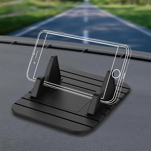 1pc Silicone Car Phone Holder Pad - Ideal for Dashboards, Antislip Design for Daily Commuters​ in Saudi Arabia