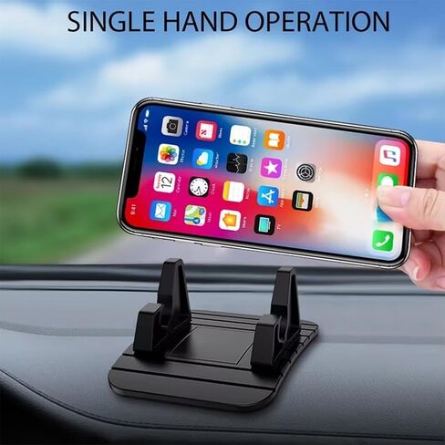 1pc Silicone Car Phone Holder Pad - Ideal for Dashboards, Antislip Design for Daily Commuters​ in Saudi Arabia