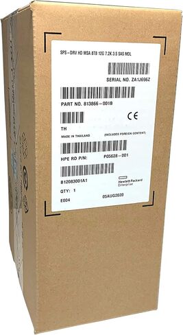 HP M0S90A خط الوسط - القرص الصلب - 8 تيرابايت - 3.5 بوصة LFF - SAS 12GB/S - 7200 دورة في الدقيقة in Saudi Arabia