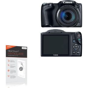 واقي شاشة Boxwave متوافق مع Canon PowerShot SX400IS-Cleartouch Anti-Glare (2 pack) ، Skin Matte Milt in Kuwait