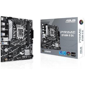 ASUS PRIME B760M-R D4 (المقبس 1700/B760/DDR4/S-ATA 6GB/S/Micro ATX) in Kuwait