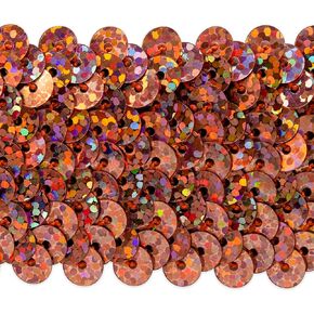 Trims by the Yard 4-Row Starlight Hologram Sequin Stretch Trim, 1 1/2-Inch Versatile Sequins for Crafts, Durable Sequin Trim for Costumes, Fashion, and Home Decor, Silver in Kuwait