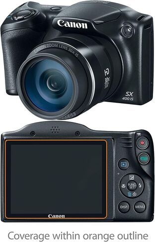 واقي شاشة Boxwave متوافق مع Canon PowerShot SX400IS-Cleartouch Anti-Glare (2 pack) ، Skin Matte Milt in Kuwait