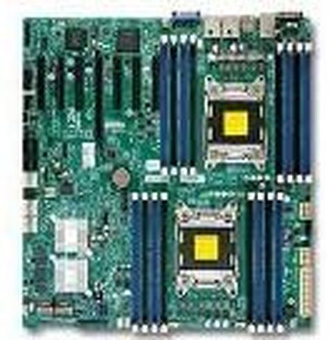 Supermicro Motherboard EATX (Extended ATX) DDR3 1600 Intel LGA 2011 Motherboards X9DRH-7TF-O in Saudi Arabia