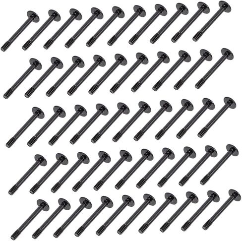 100pcs مسامير معدنية لحالات الكمبيوتر ومسامير الرادياتير المعجبين بتبريد لسهولة التثبيت - تصميم لمشاريع الكمبيوتر الشخصي in Kuwait