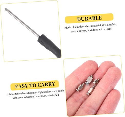 Angoily Professional Ssd Nut Screw for Computer Accessory Stainless Steel Screws Anchors Compatible for Motherboards in Saudi Arabia