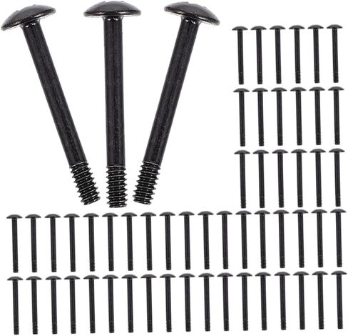 Doitool 100pcs مروحة التثبيت مسامير لحالات الكمبيوتر مسامير معدنية لسهولة التثبيت - التصميم للبرد المبرد المتوافق مع المرادفات ومزود الطاقة in Kuwait